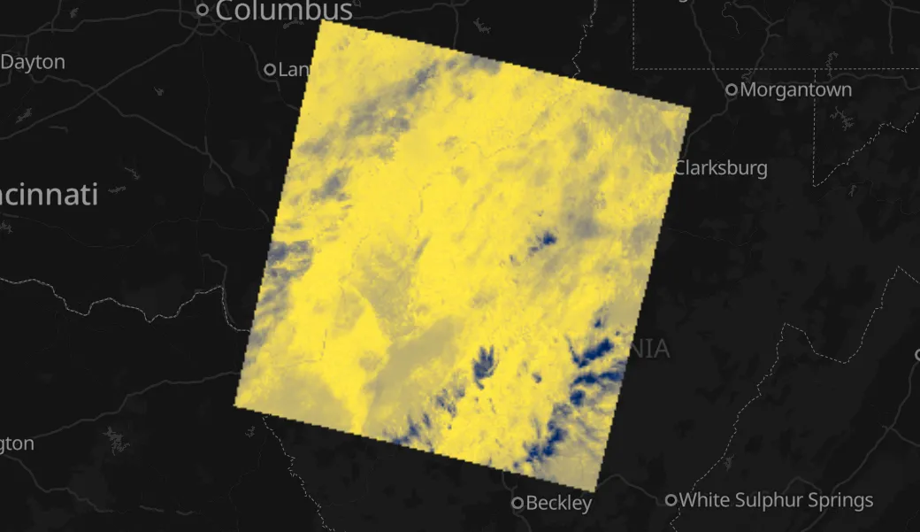 Landsat image